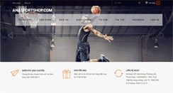Desktop Screenshot of anasportshop.com